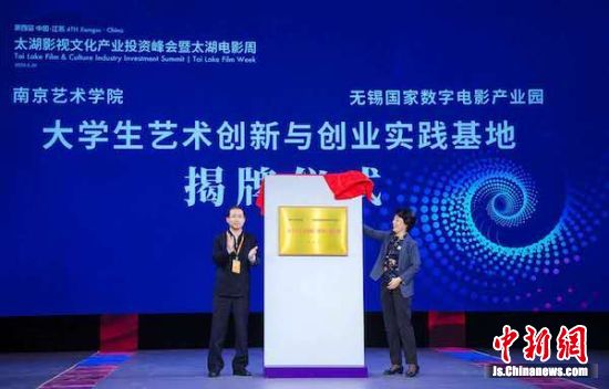 江苏太湖影视文化产业投资峰会在无锡启幕