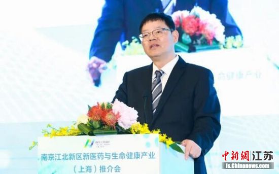 南京市委常委、江北新区党工委专职副书记罗群。南京江北新区宣传和统战部提供 南京市委常委、江北新区党工委专职副书记罗群。南京江北新区宣传和统战部提供