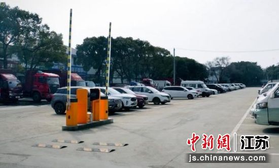 无锡马山,整齐的停车场。马山街道供图 无锡马山,整齐的停车场。马山街道供图