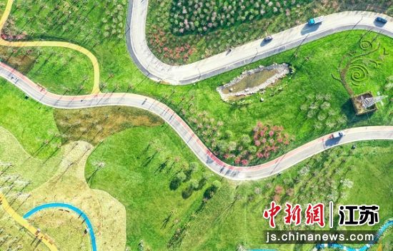 桃湖公园。南京江北新区建设投资集团有限公司供图 桃湖公园。南京江北新区建设投资集团有限公司供图