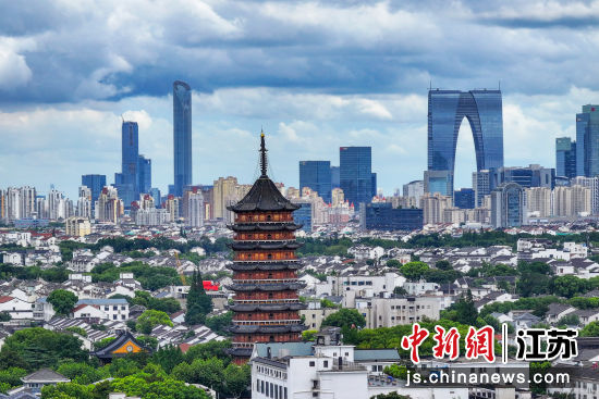 苏州城市风貌。 泱波 摄 苏州城市风貌。 泱波 摄