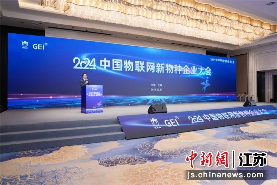 2024中国物联网新物种企业大会现场;2、长城战略咨询董事、总经理陈文丰作主题演讲;3、物联网新物种企业颁证仪式。无锡高新区供图 2024中国物联网新物种企业大会现场;2、长城战略咨询董事、总经理陈文丰作主题演讲;3、物联网新物种企业颁证仪式。无锡高新区供图