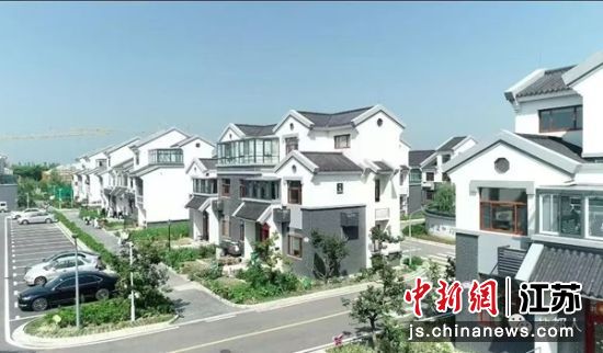 花吉村民居一角。盐渎街道供图 花吉村民居一角。盐渎街道供图