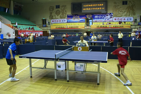 常熟举行庄则栋杯全国少年儿童乒乓球邀请赛