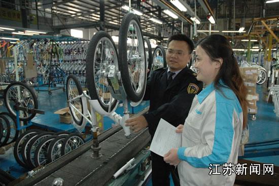 张家港保税区出口日本自行车大幅增长--江苏新闻网