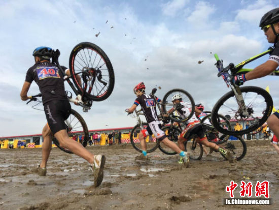 2016中国大丰第三届山地自行车场地挑战赛举