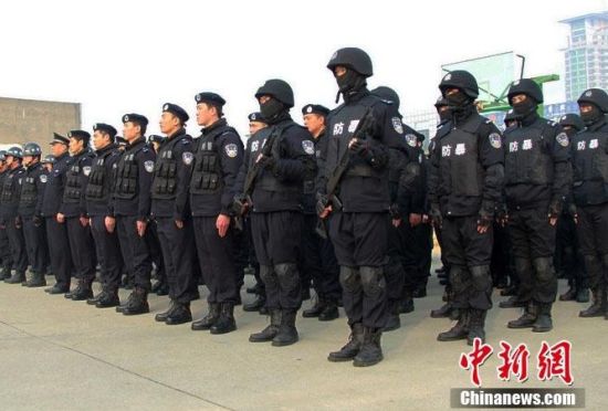 借鉴香港警察机动部队运作模式 江苏首支PTU
